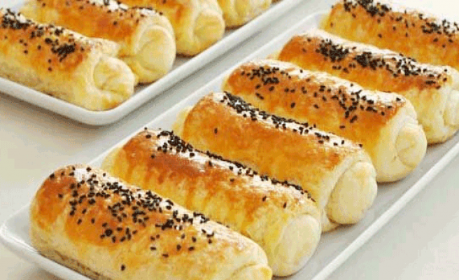 Peynirli Börek Ruloları